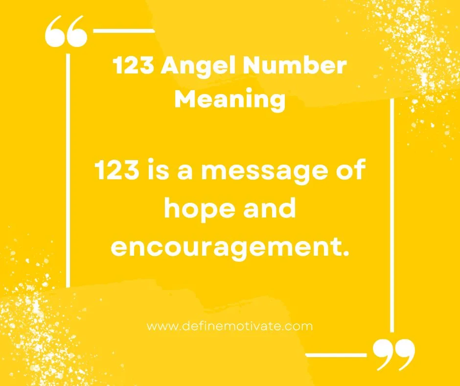 123 Angel Number 