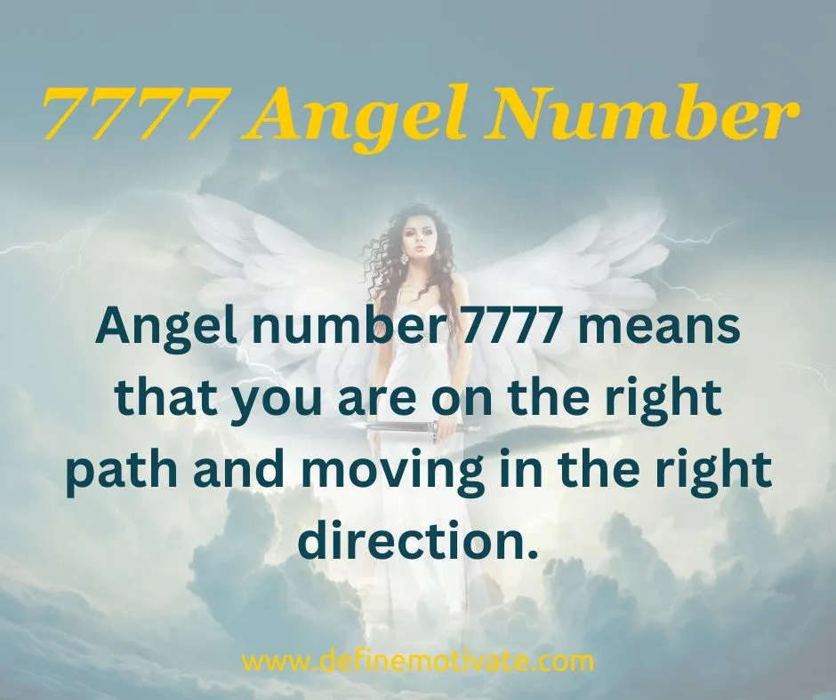 7777 Angel Number Meaning