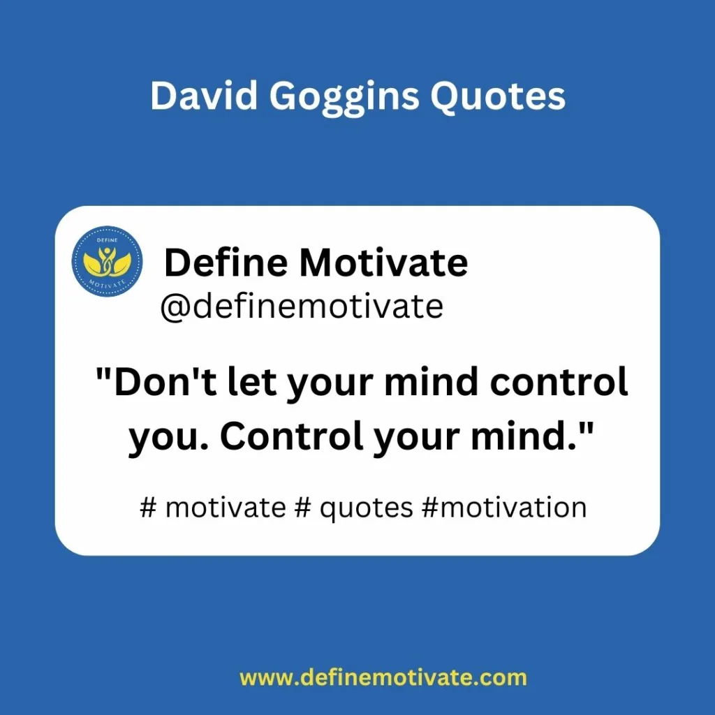 Best David Goggins Quotes 