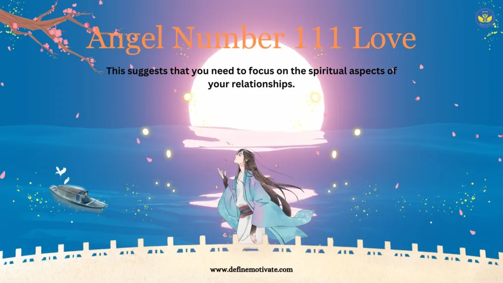 Angel Number 111 