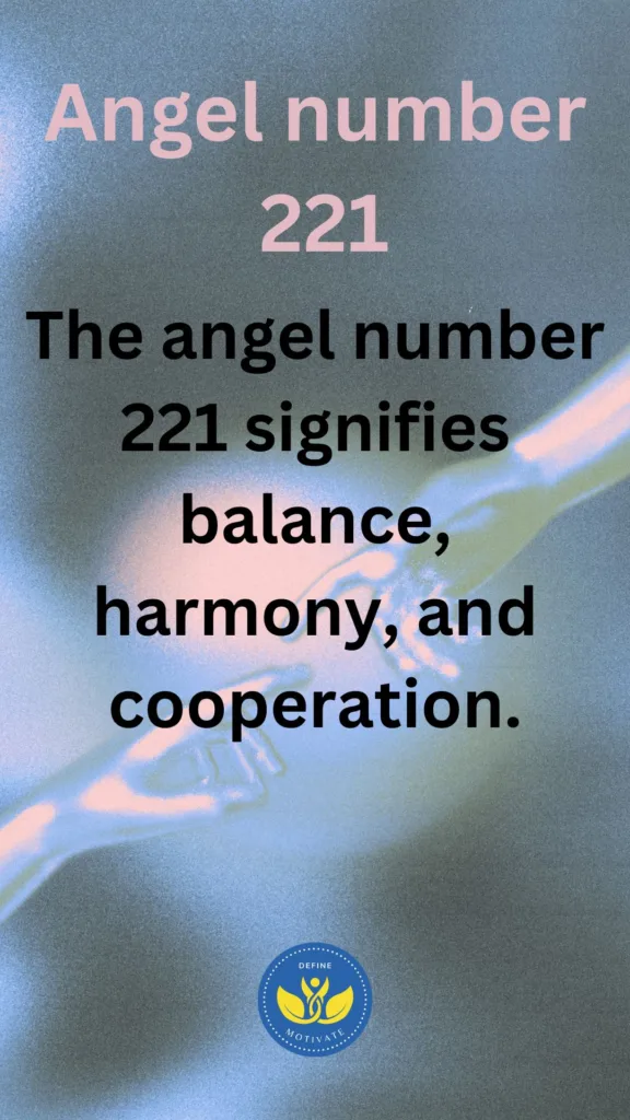 Angel Number 221 